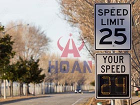 radar speed sign